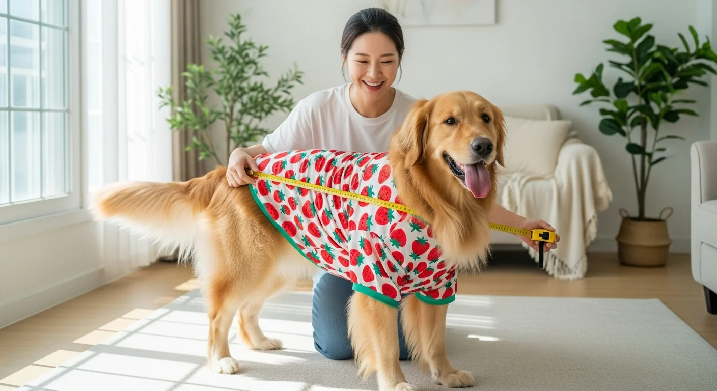 우리 강아지에게 딱! 맞는 사이즈 고르기