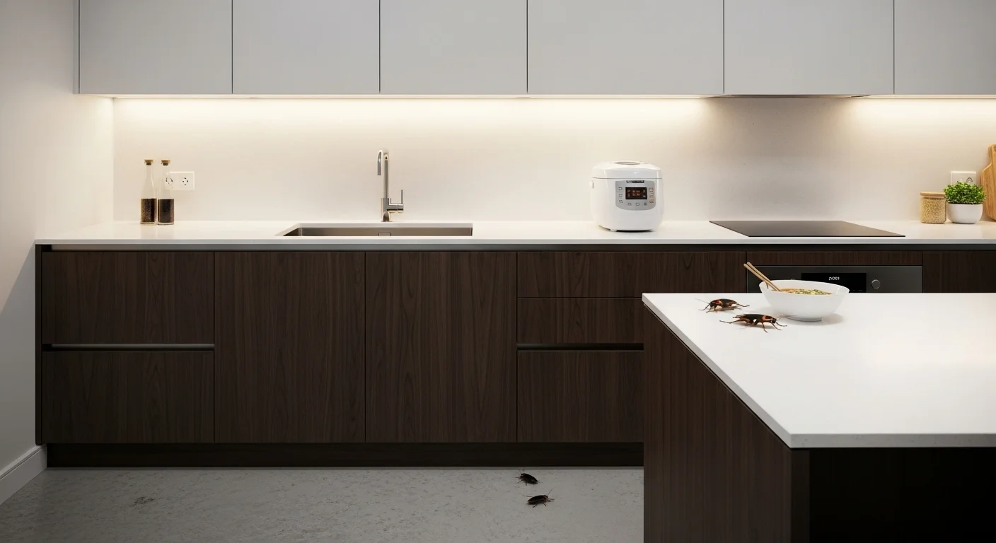 집 안에 바퀴벌레가 우글거리는 꿈