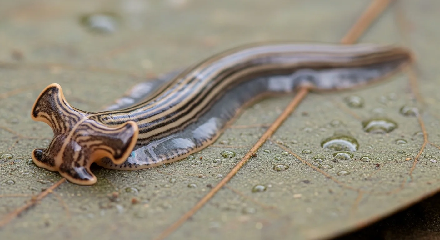 길고 납작한 리본형 몸, 망치 머리의 비밀