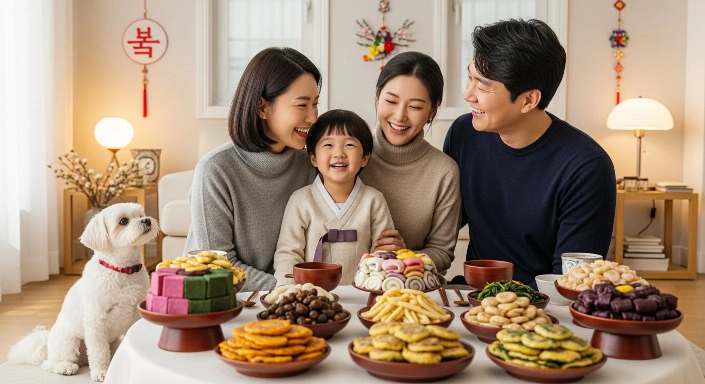 한국 전통 속 강아지: 새해의 수호신이자 희망의 상징