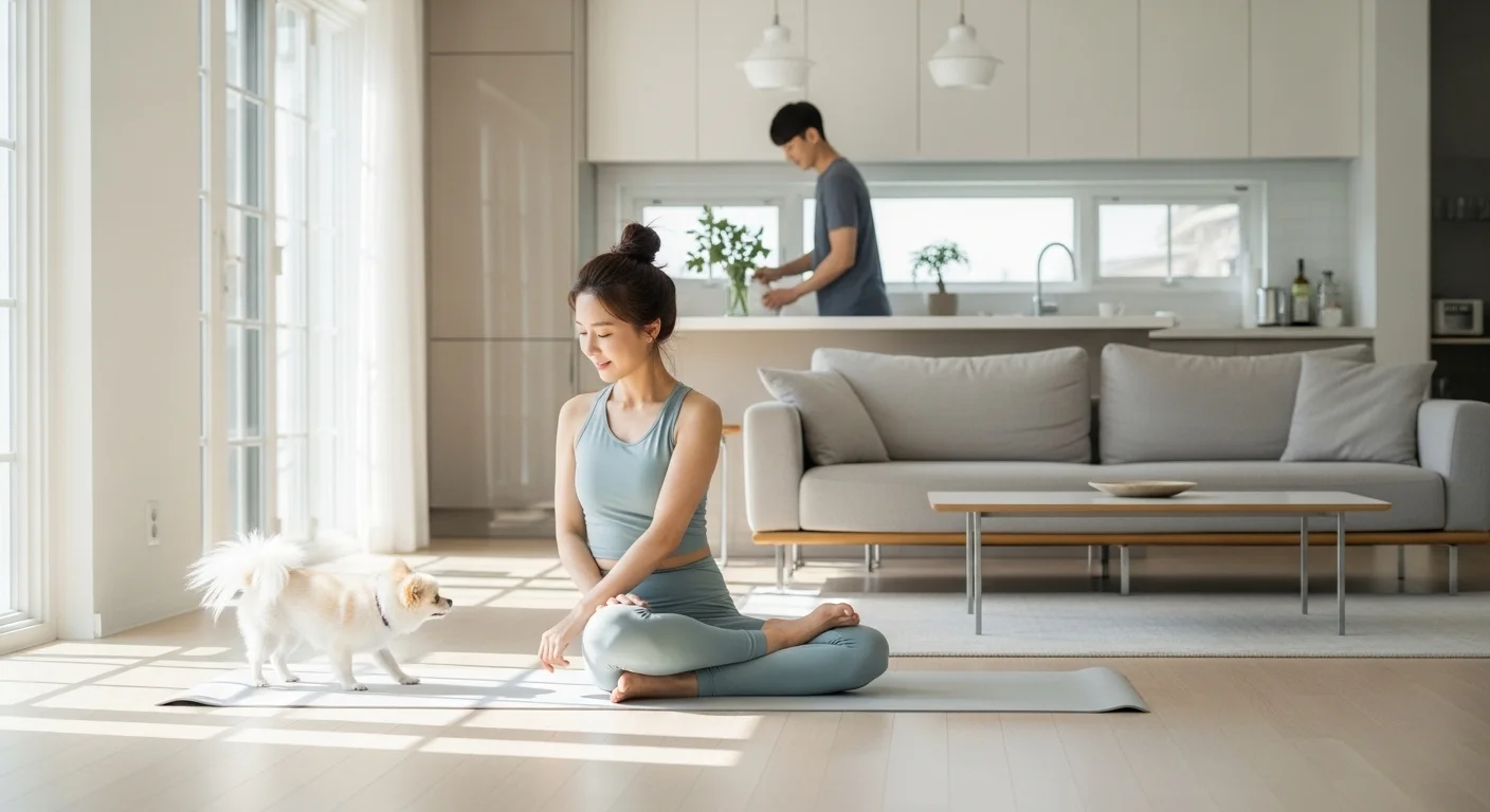 60억 평창동 자택에서의 여유로운 일상