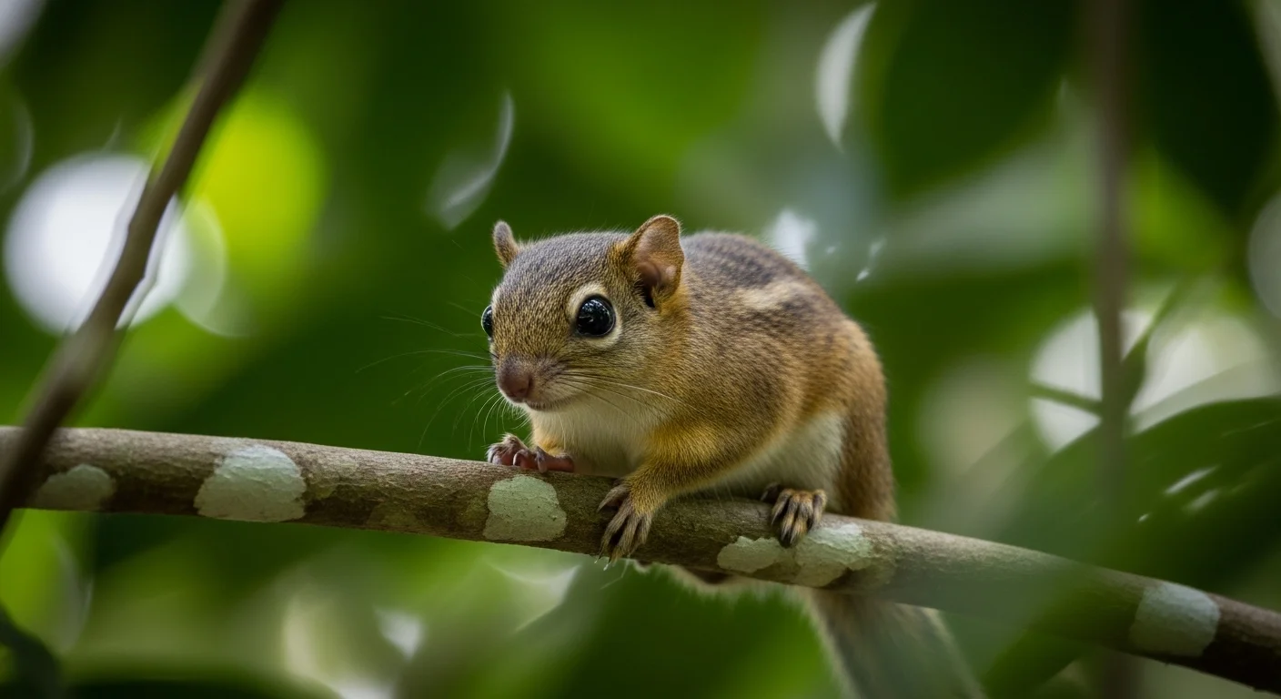 작고 귀여운 피그미다람쥐, 어디서 살고 있을까요?