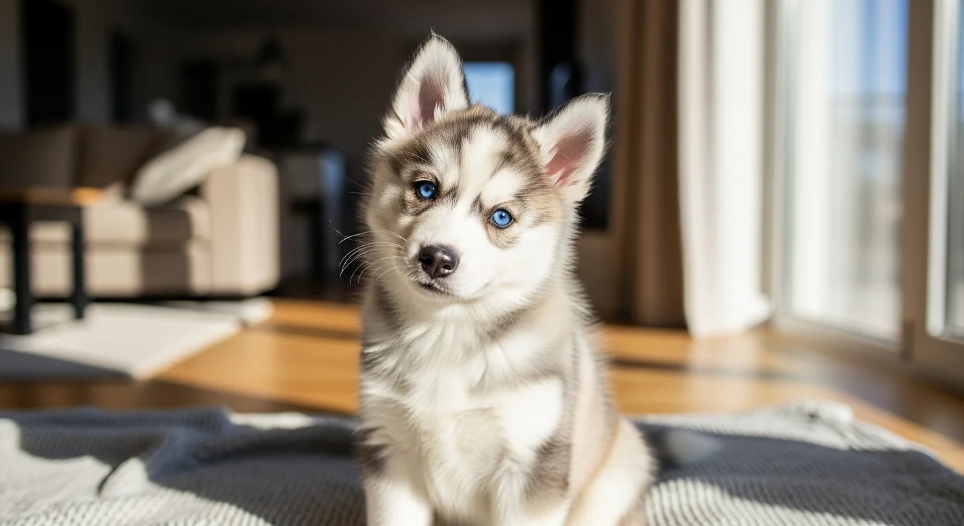 축소판 허스키? 폼스키의 특별한 외모는요!