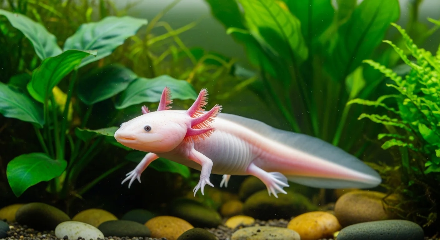 우파루파는 왜 특이한 모습을 유지할까요?