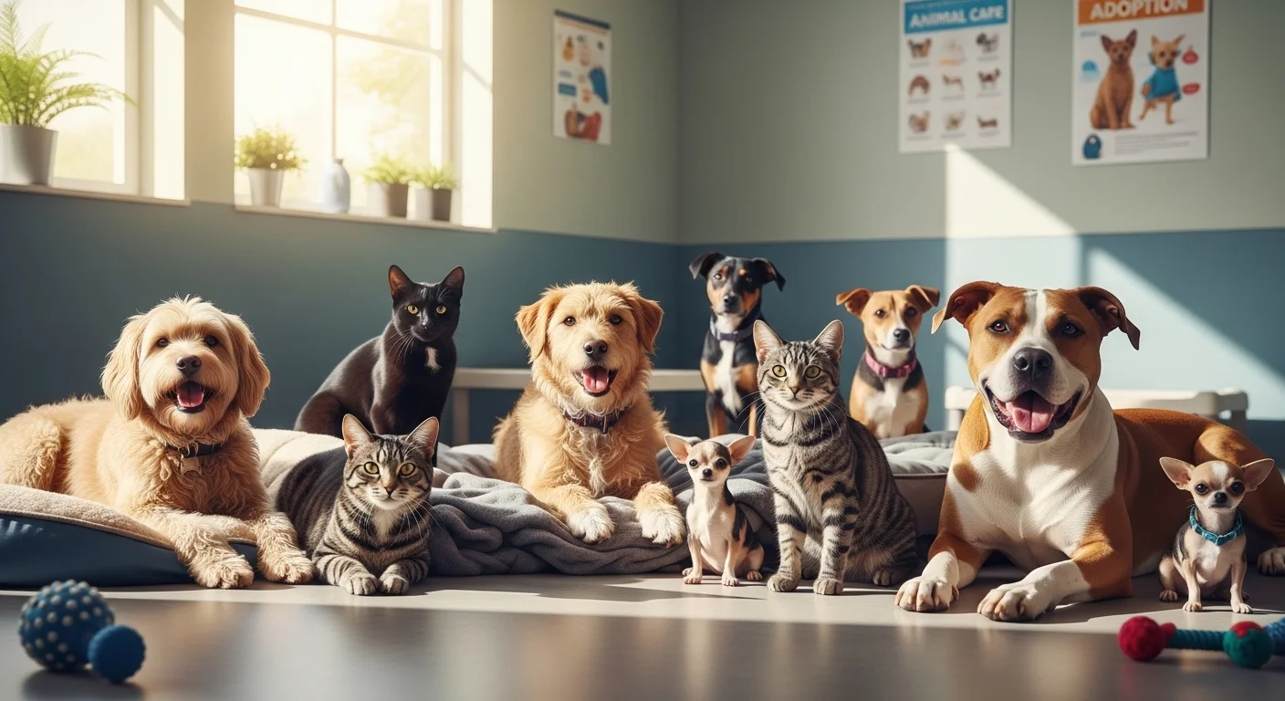 포캣멍센터에서 입양 가능한 동물 친구들