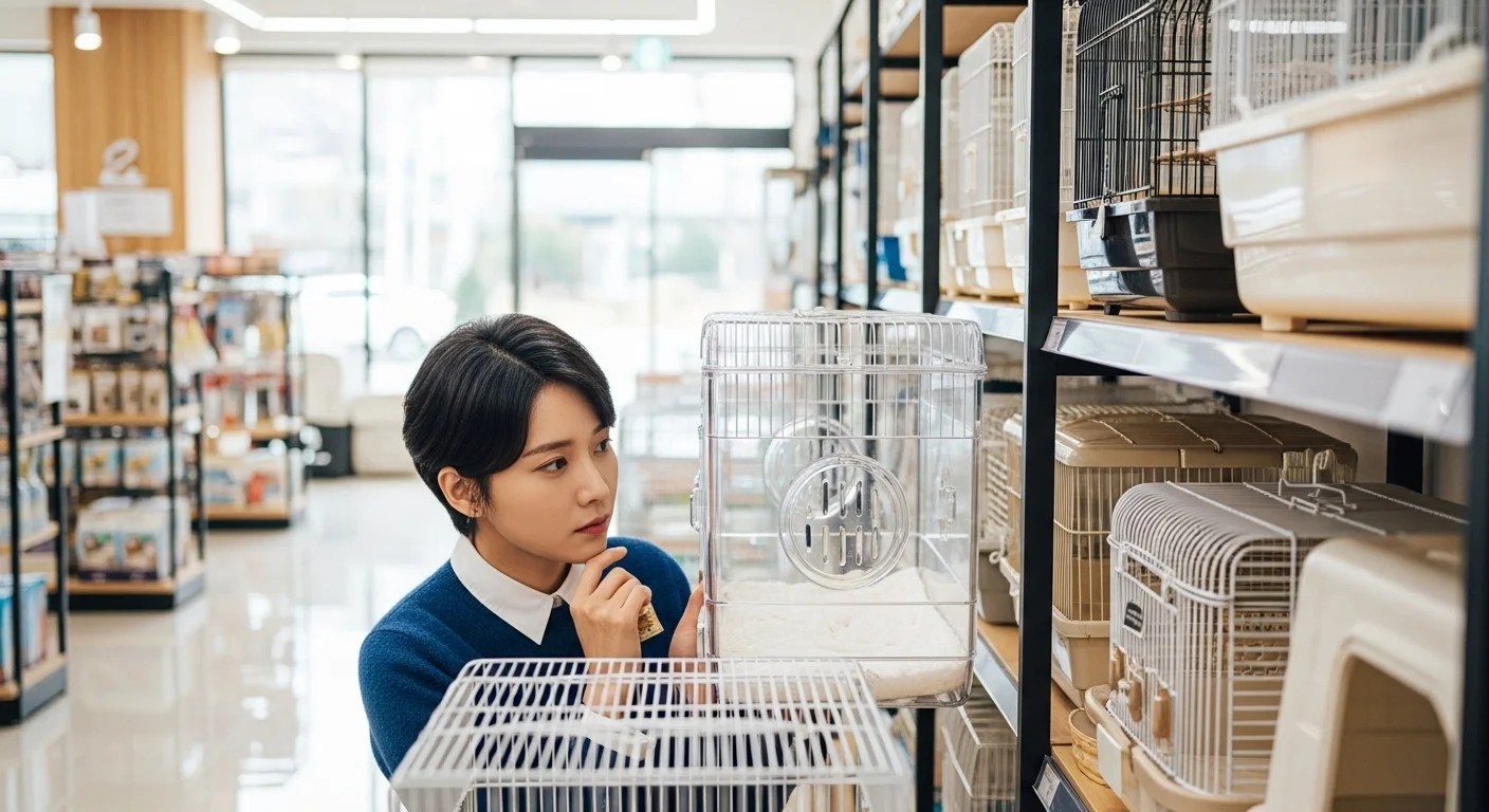 우리 피그미 다람쥐, 어떤 케이지가 좋을까요?