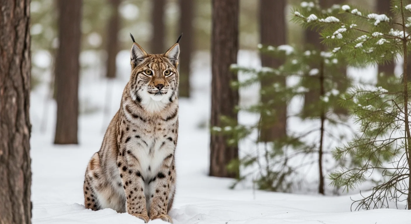 스라소니가 사는 곳과 특별한 외모는 어떨까요?