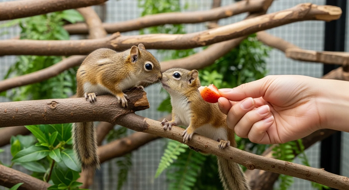 피그미다람쥐의 수명과 사회성 이해하기