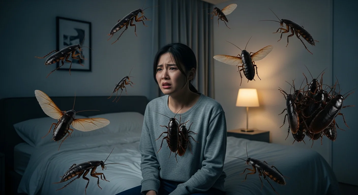 크고 많고 날아다니는 바퀴벌레 꿈, 특별한 의미가 있나요?