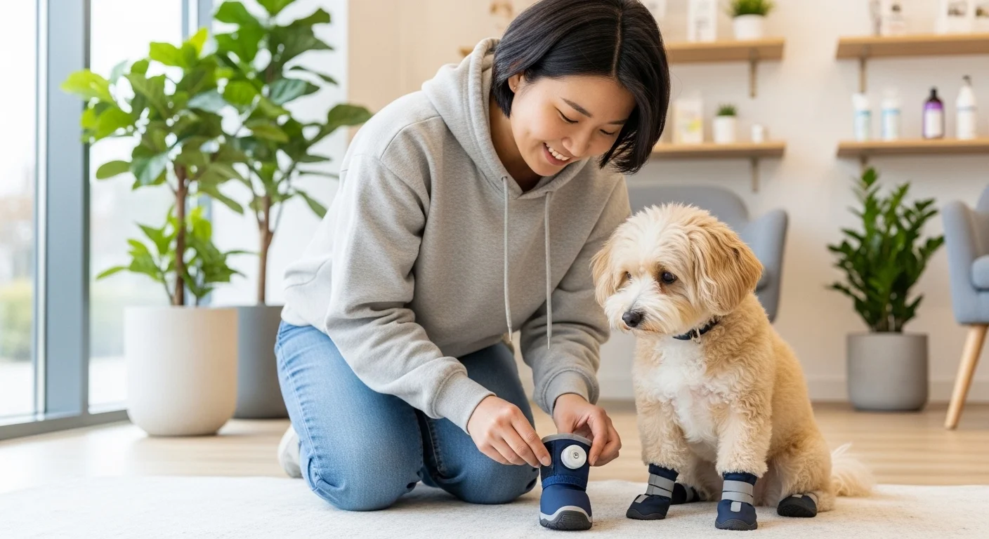 다이얼 핏 시스템, 어떻게 강아지 신발에 적용될까요?