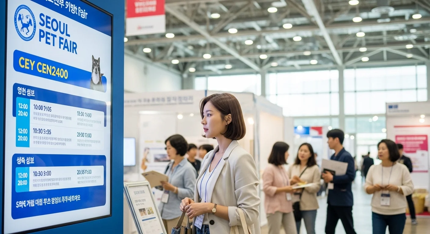 행사 일정과 관람 시간은 어떻게 되나요?