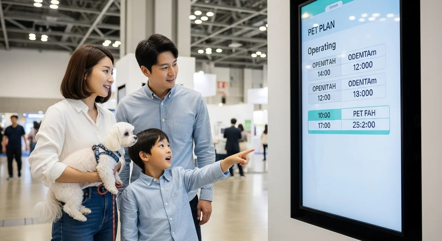 행사 일정과 운영 시간, 놓치지 마세요!